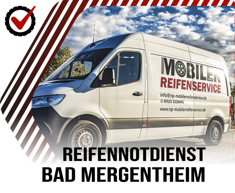 Reifennotdienst in Bad Mergentheim